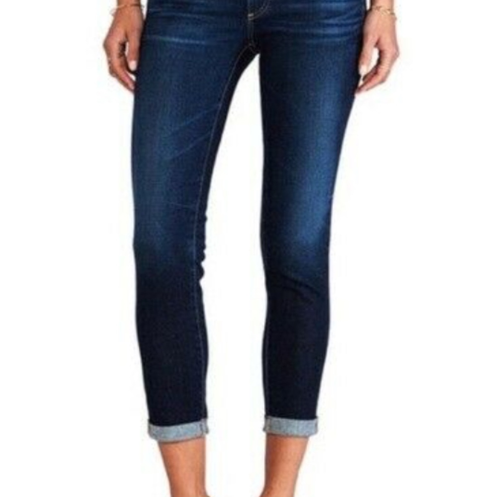 AG cuffed jeans